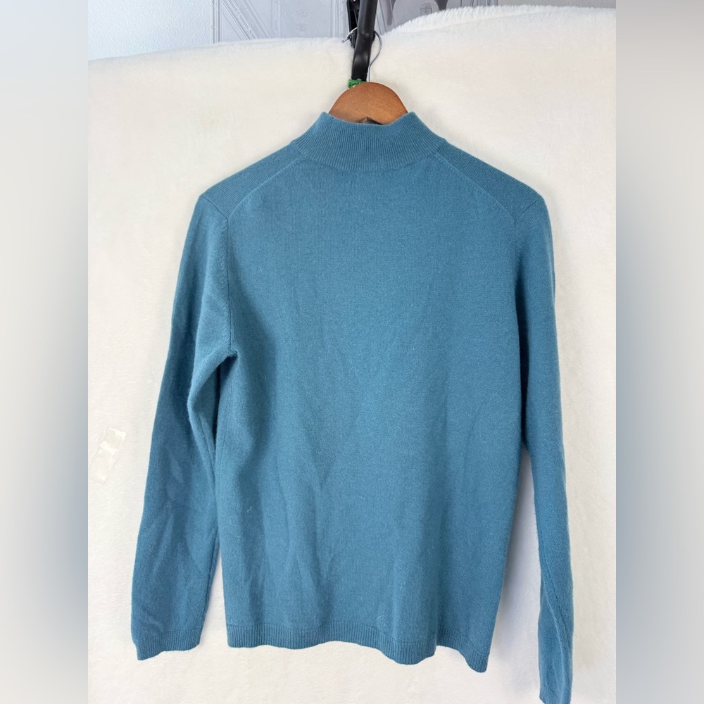 Charter Club Blue Crew Neck Sweater